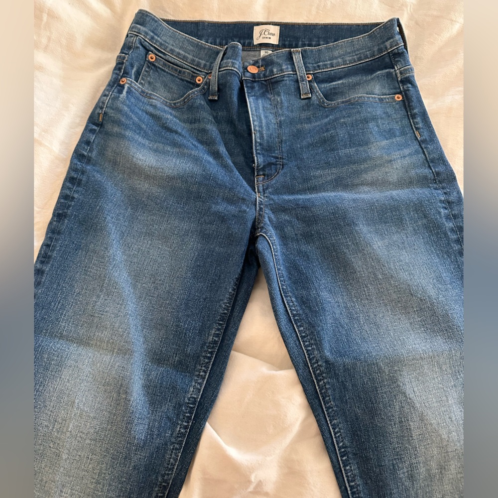 J crew cropped jeans - 9” Billie Demi Boot Crop